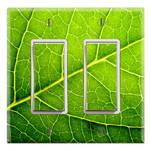 Load image into Gallery viewer, Green Leaf Texture Wallpaper Print