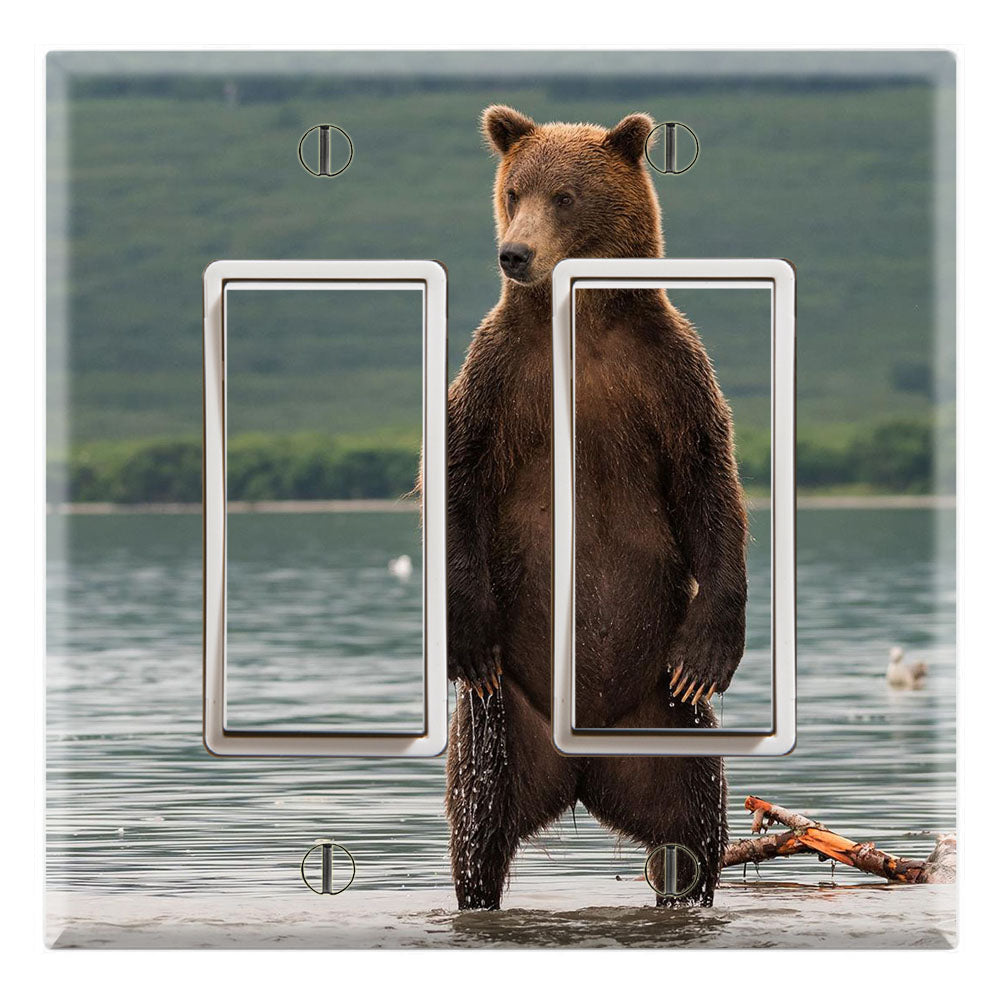 Grizzly Bear Standing River