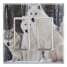 Load image into Gallery viewer, White Wolves Pack in Snow