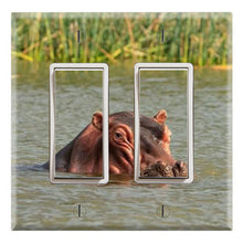 Load image into Gallery viewer, Hippopotamus Submerged Hippo