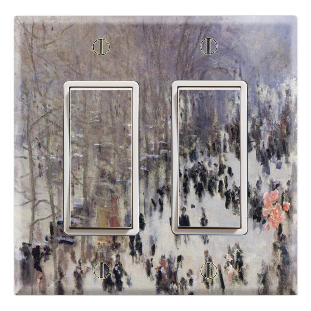 Boulevard des Capucines by Monet