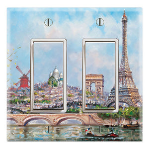 Tour Eiffel Monuments de Paris Peinture