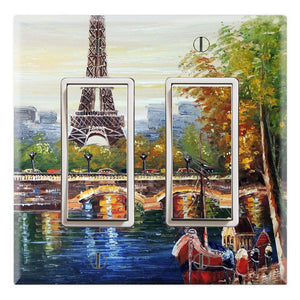 Art Eiffel Paris Portrait
