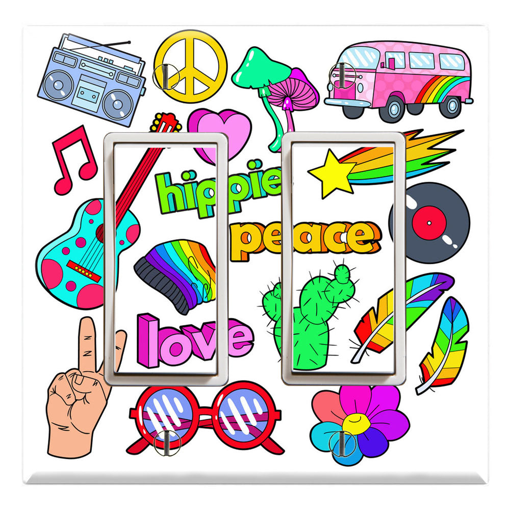 Hippie Lifestyle Peace Pink Love