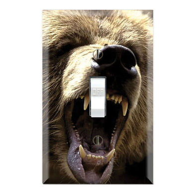 Grizzly Bear Growls Roar