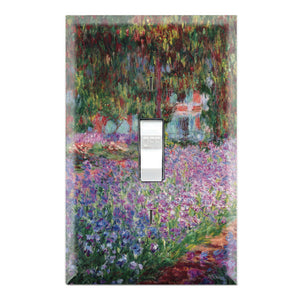 Irises The Artist's Garden at Giverny by Monet