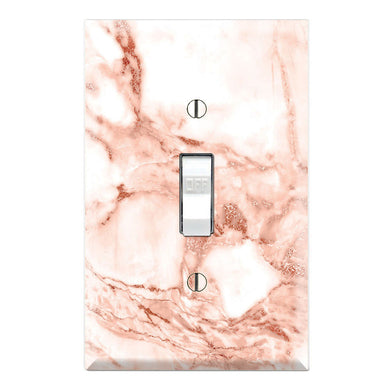 Rose Gold Marble Background Print