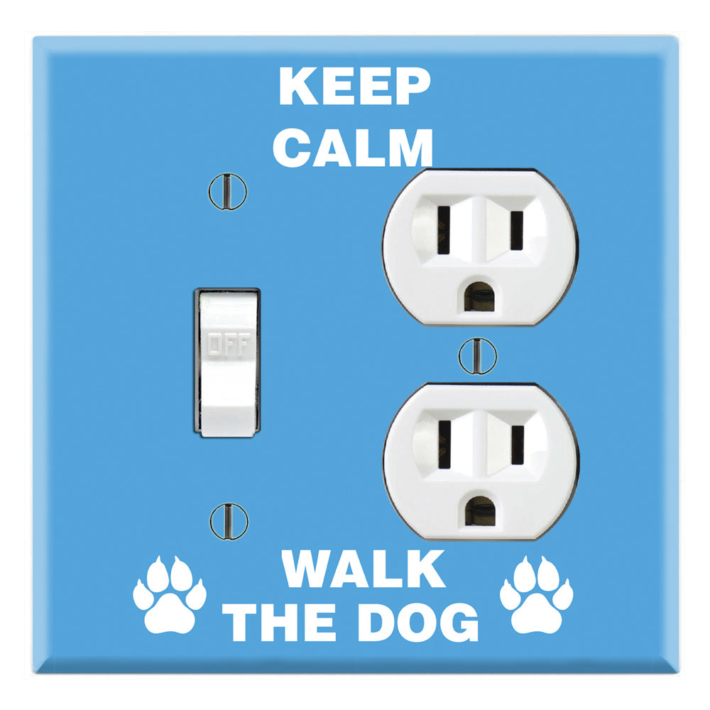 Keep Calm and Walk the Dog